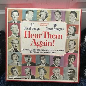 1968 Hear them A G A I N! Vinyl record box set (10 records)